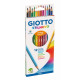 Etui 12 crayons Giotto Stilnovo mine de 3,3 mm