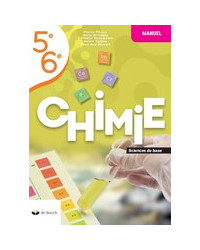 Chimie 5/6 - Sciences de base - Manuel - 1 heure par semaine